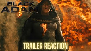 Black Adam - Official Trailer Reaction