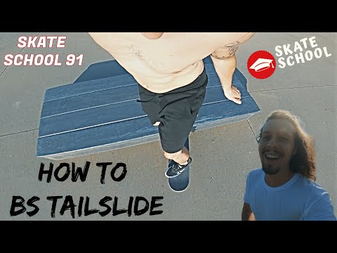 Hoe te BS Tailslide | Skate School Ep 91