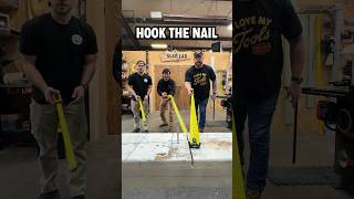 Hook the Tape Measurer on the Nail