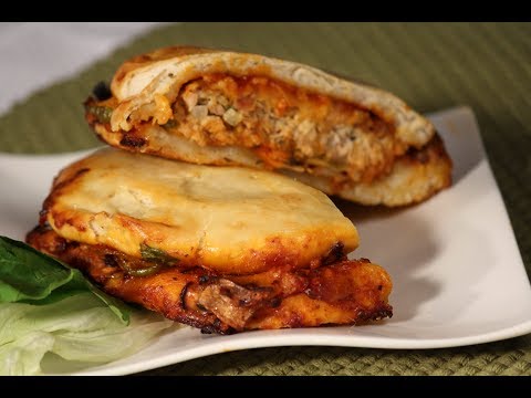 Pizza Burger | Sanjeev Kapoor Khazana