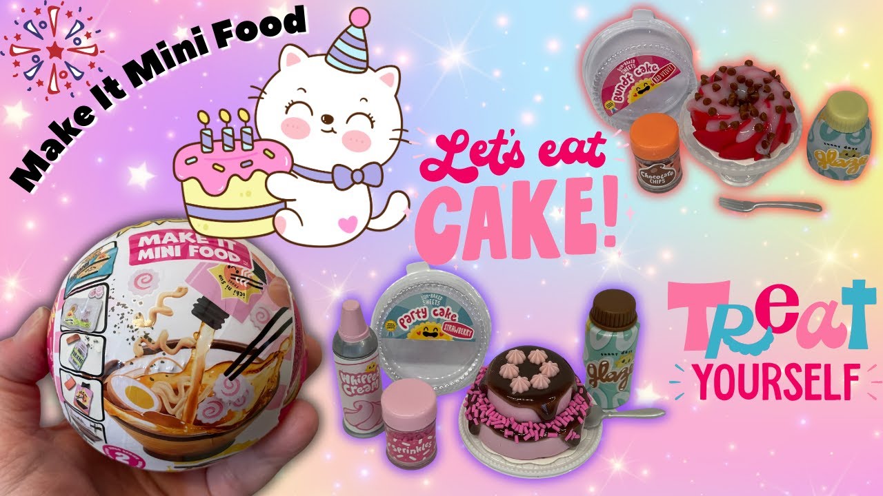 MiniVerse - Make It Mini Diner Series - Opening and Making