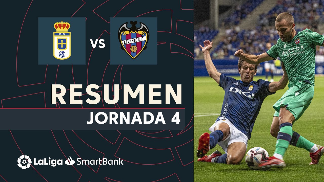 Resumen de Real Oviedo vs UD Levante (1-1) - YouTube