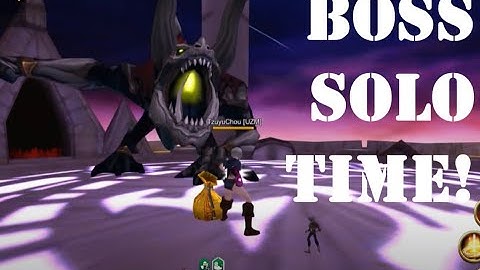 AQ3D|SOLO BOSS Exvidius & Skalazar (GOD MODE)