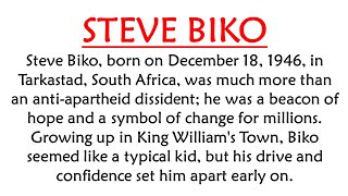 steve biko essay grade 12 pdf