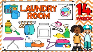 COSAS DE LAVADO DE ROPA EN INGLÉS Y ESPAÑOL | COSAS DE LIMPIEZA EN INGLÉS Y  ESPAÑOL - YouTube