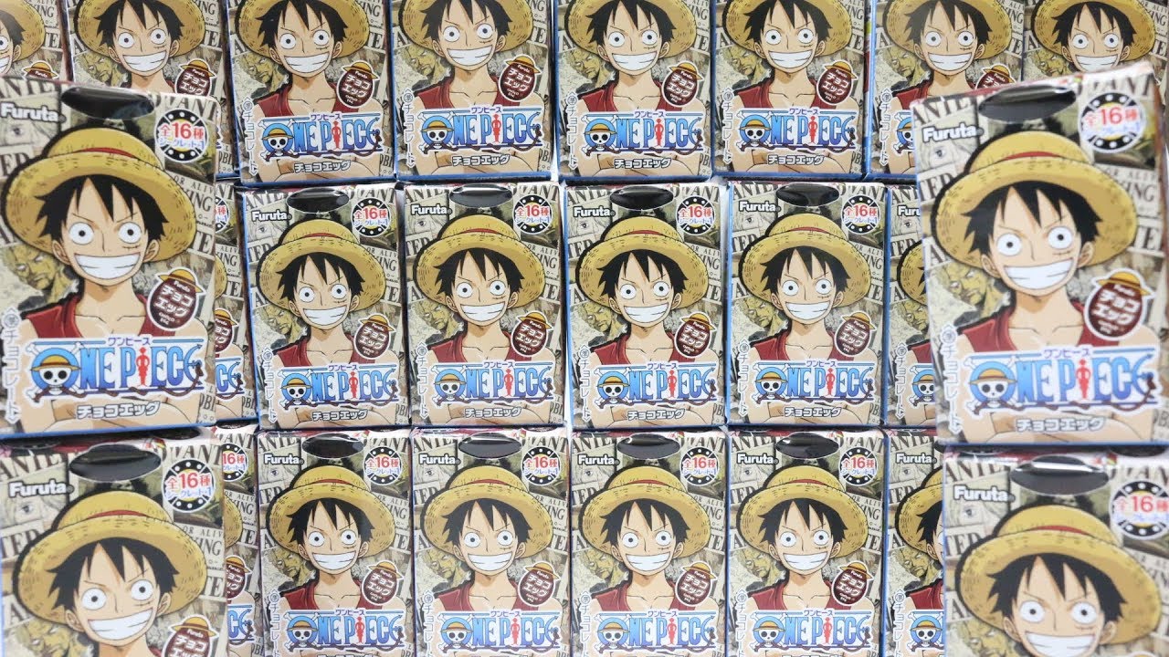 ワンピース チョコエッグ 大量 シークレットゲット One Piece Surprise Eggs フルタ Youtube