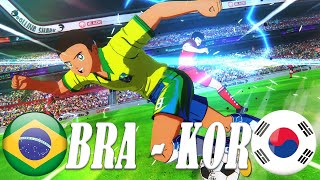 BRAZIL vs KOREA | World Cup in Captain Tsubasa: Rise Of New Champions