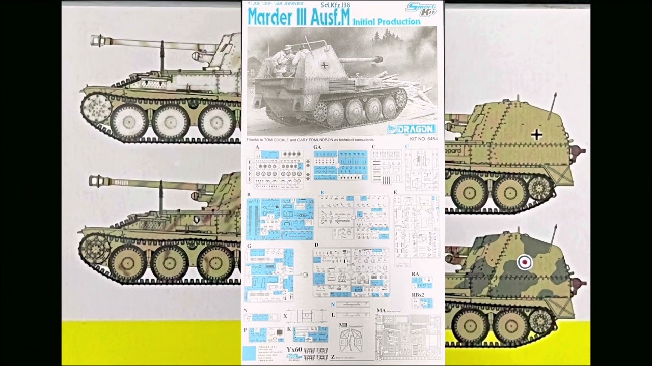 Dragon 6464 1/35 Sd.Kfz.138 Marder III Ausf.M Initial Production