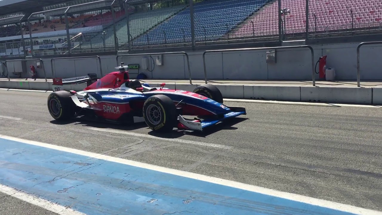 Eurobrun F1 F3 Cars Pitlane rollout Hockenheim 2018 minardi toro Rosso Formula one Three