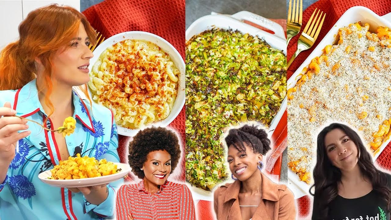 I Tested 3 YouTuber Vegan Mac & Cheese Recipes | Hot for Food, Tabitha Brown and Sweet Potato Soul