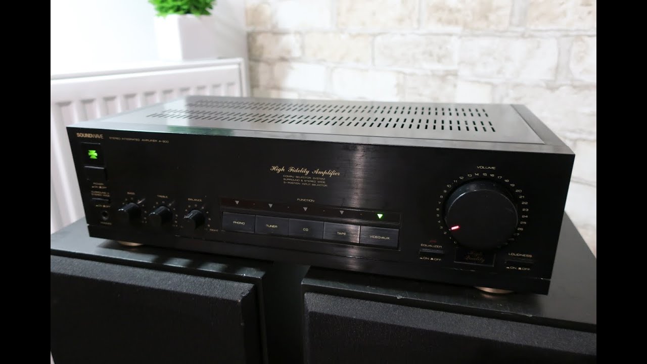 Демонстрация работы усилителя Soundwave A-900.