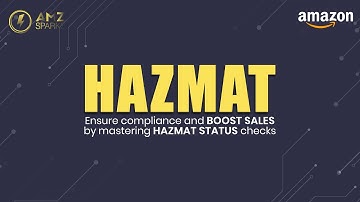 Hazmat Status | How to check Hazmat Status | Amazon | Hazmat