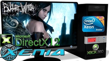 XENIA DX12 [Xbox 360] - Bullet Witch [Gameplay] DirectX 12 api #1
