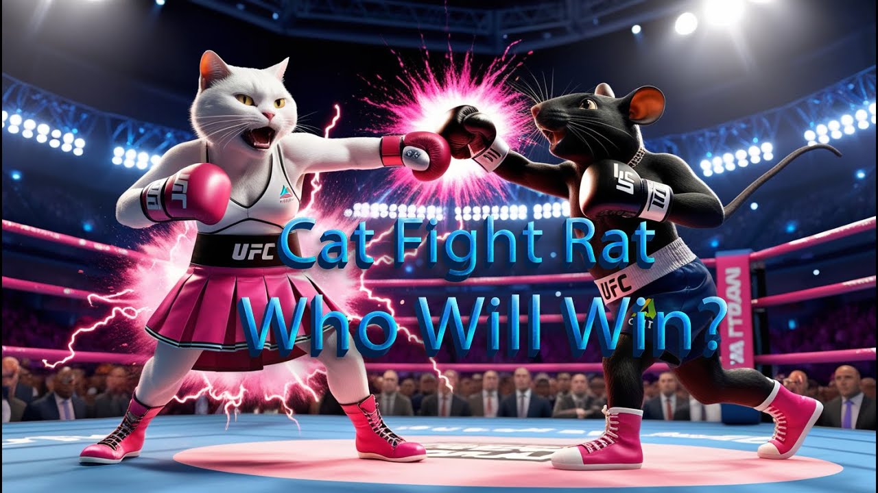 Cats Take Over UFC Arena in EPIC Showdown - YouTube