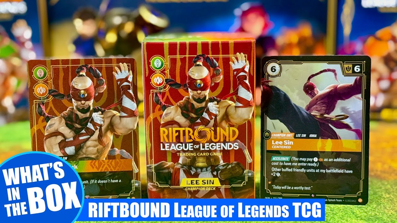 RIFTBOUND League of Legends Trading Card Game TCG | LEE SIN