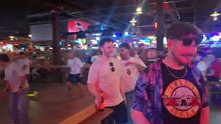 The Boys Trying to Line Dance Billy Bobs Fort Worth Texas