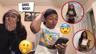 OVERPROTECTIVE Brother React To Lil Sister's CRINGEY TIK TOKS!😭