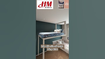 Thiết kế phòng ngủ có 1 bé trai và 1 bé gái #nội_thất_nhựa #thiết_kế_nội_thất #thicongnoithatnhua