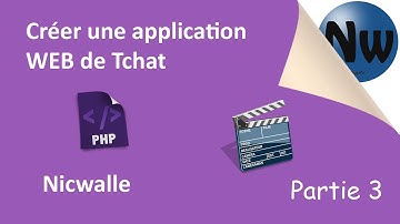 [3/6] Créer une application web de tchat avec espace membre. Partie 3