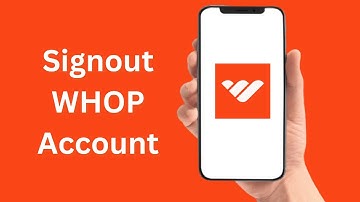 How To Sign Out Your Whop Account