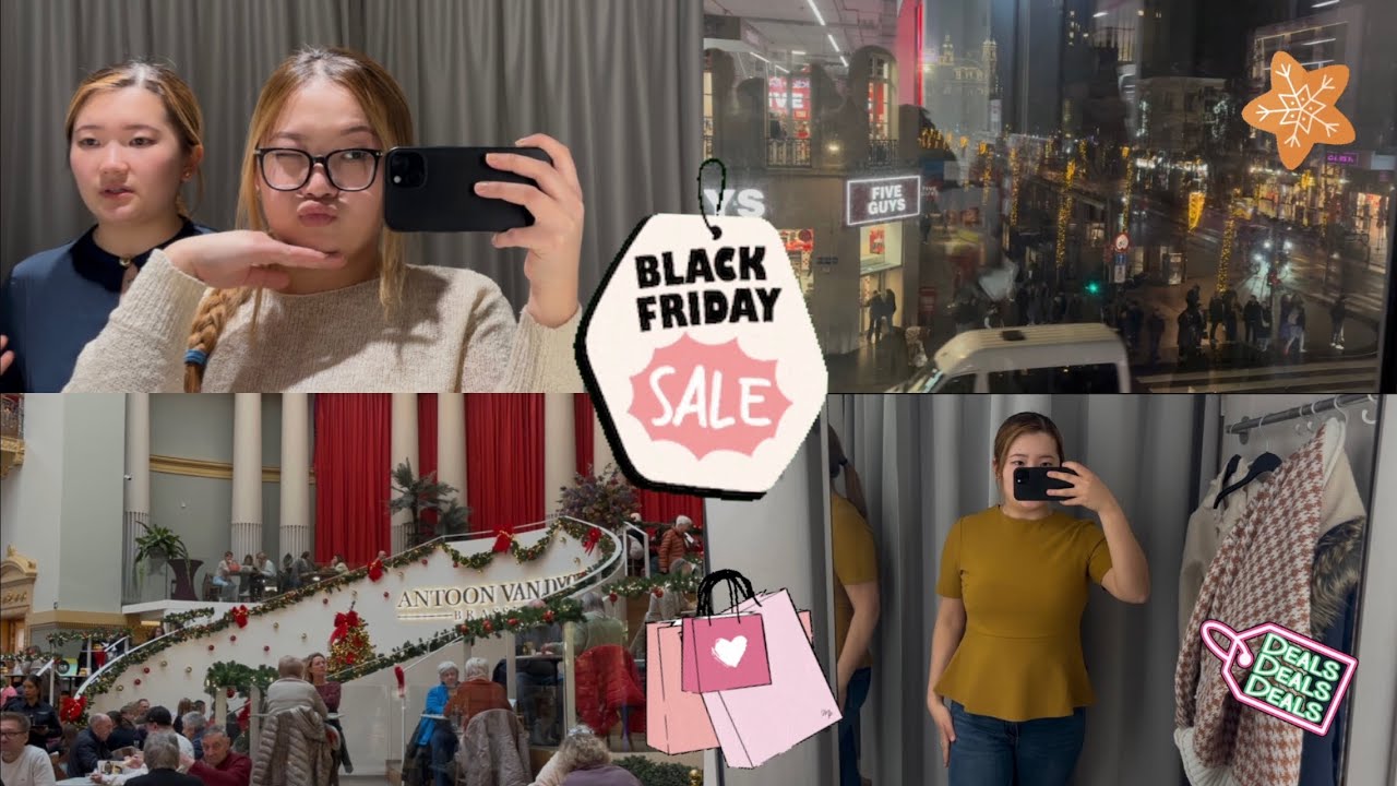 Шопинг в Черную пятницу 🛍️ | Антверпен, Бельгия 🇧🇪
