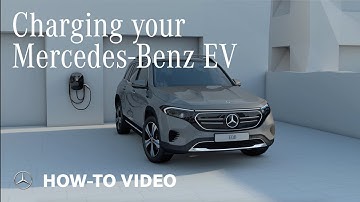 2022-2023 EQB How-To: Charging Your Mercedes-Benz Electric Vehicle