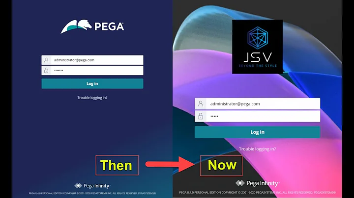 How To Customize Default PEGA Login Screen || Change: Title, Company Logo & Background || PEGA v 8.4