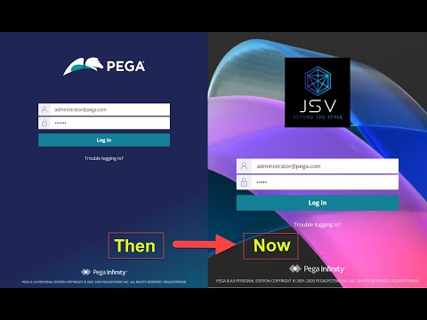 How To Customize Default PEGA Login Screen || Change: Title, Company Logo & Background || PEGA v 8.4