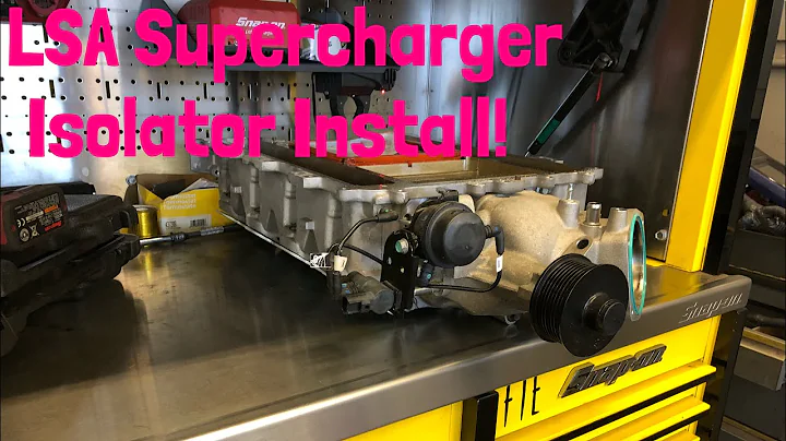 How to: Replace lsa supercharger isolator!