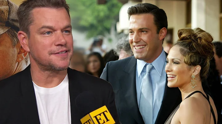 Matt Damon REACTS to Ben Affleck and Jennifer Lope...