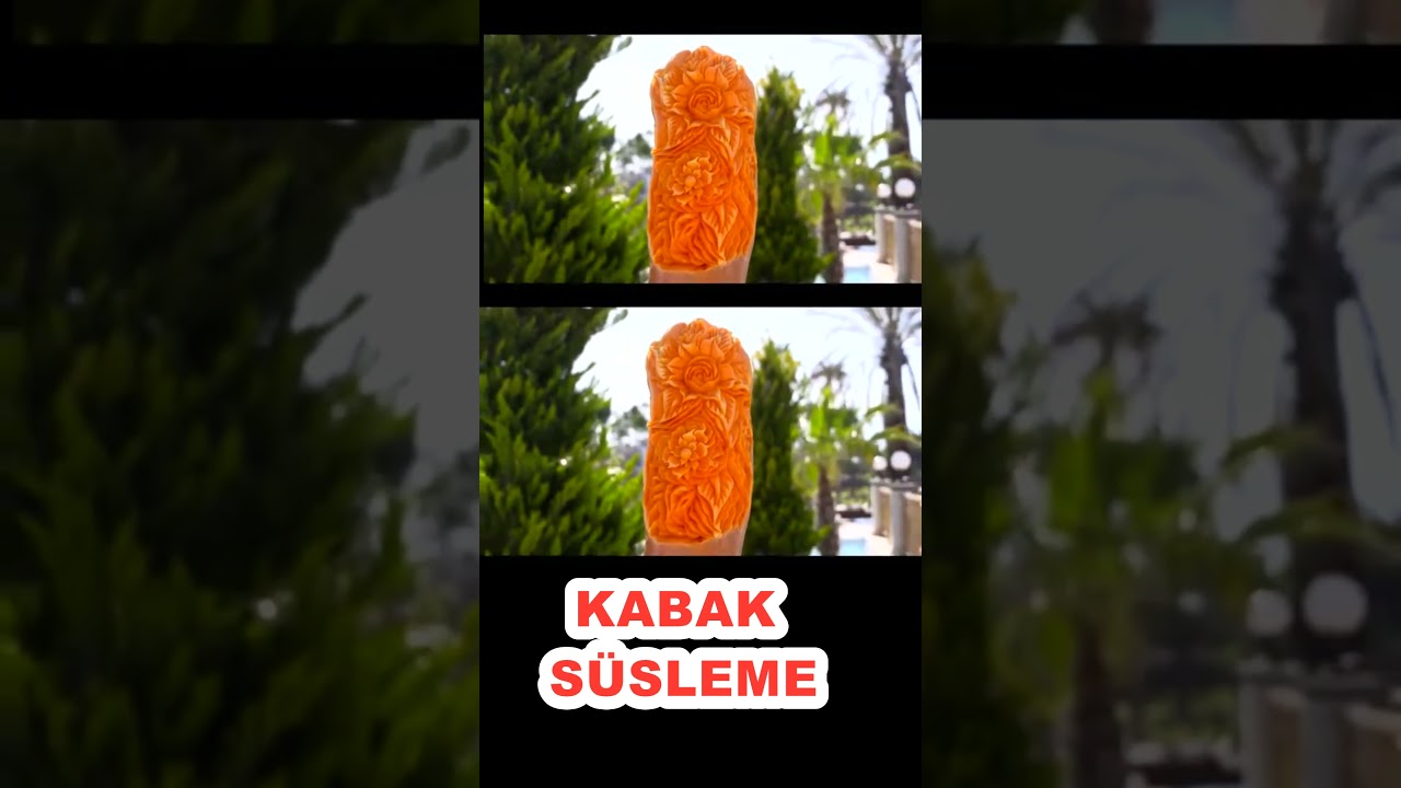 PRATİK YEMEKLER KABAK SÜSLEME