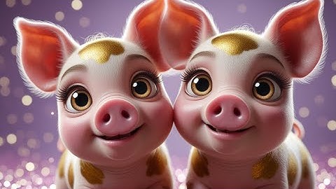 Đàn Heo Con - Cùng bé vui nhảy theo điệu nhạc remix sôi động