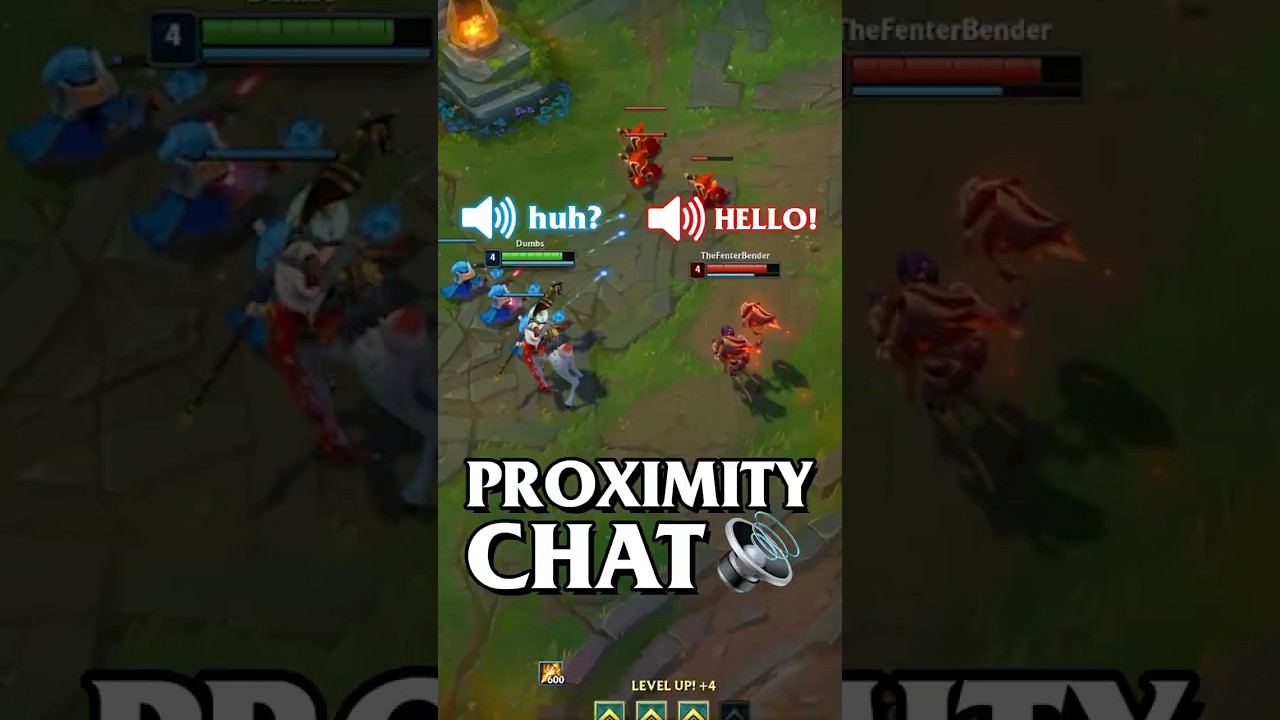 Proximity Chat in League of Legends is REAL