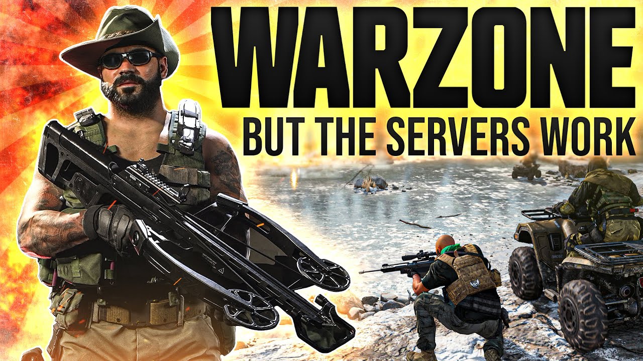 Warzone but the servers actually work... - YouTube