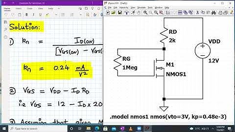 MOSFET Discrete circuits at DC (with LTspice simulation)