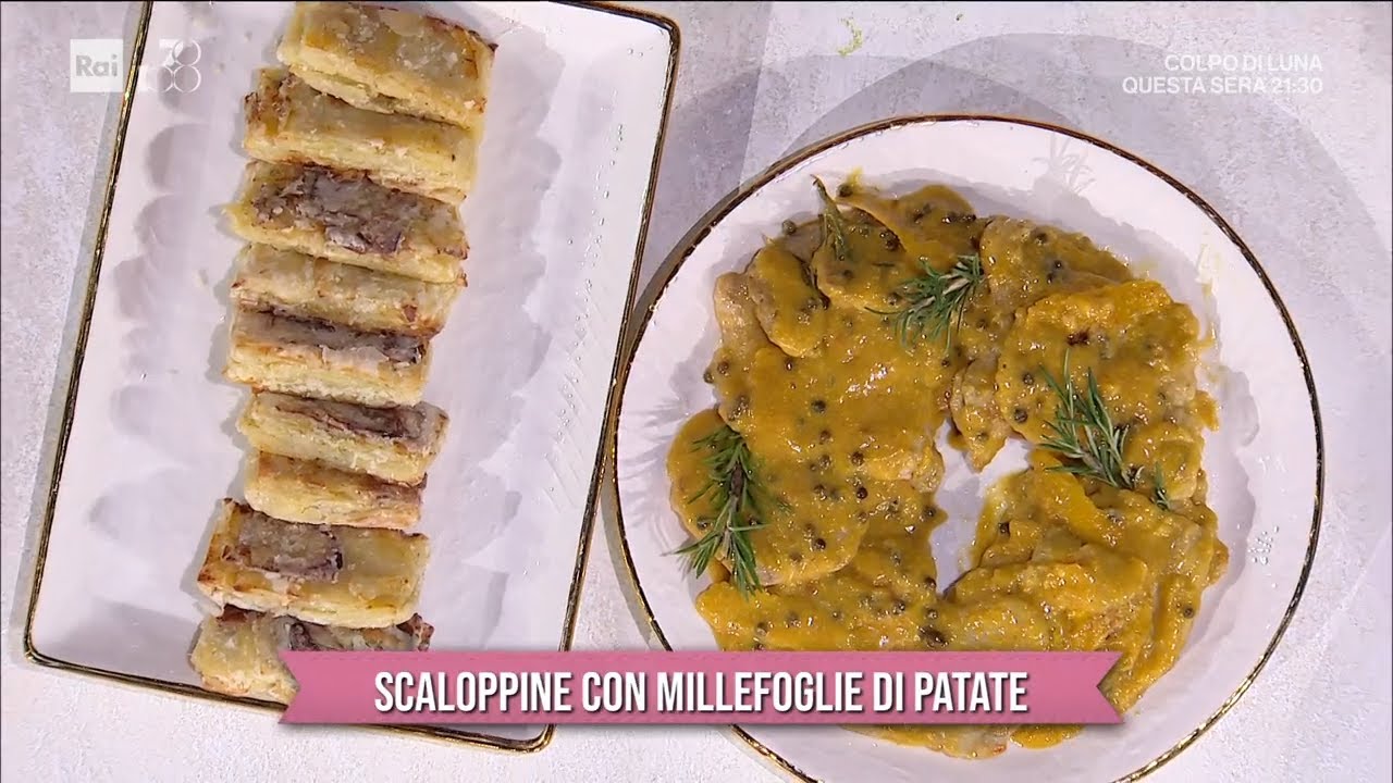 Scaloppine con millefoglie di patate - È sempre mezzogiorno - 12/01/2024