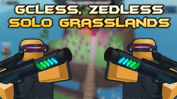 Tower Battles Solo Grasslands without Golden Commando and Zed