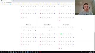 Calendar React Application