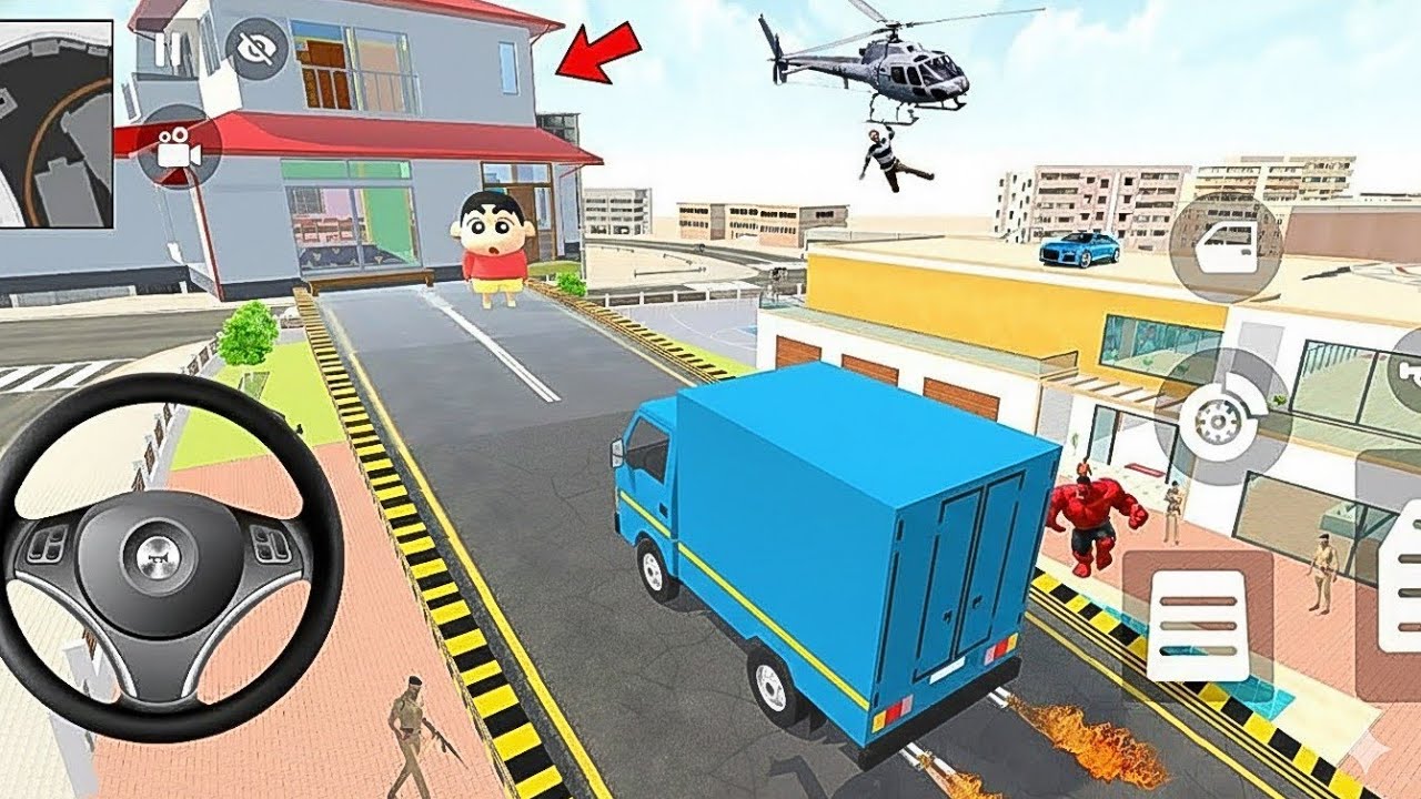 Franklin Jack fight 💥💪shinchen Udaas Indian theft Aura simulator game