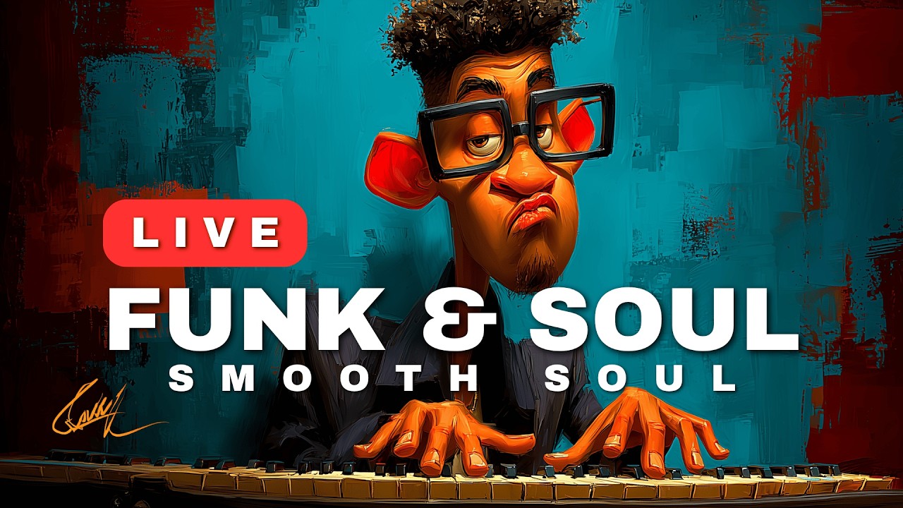 24/7 Retro Soul & Deep Funk Radio • Timeless Grooves for Focus