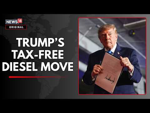 Trump Signs Executive Order on Red-Dyed Diesel, Federal Tax Waived Through Year-End | US Midterm