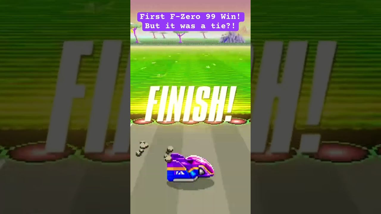 First F-Zero 99 Win! 