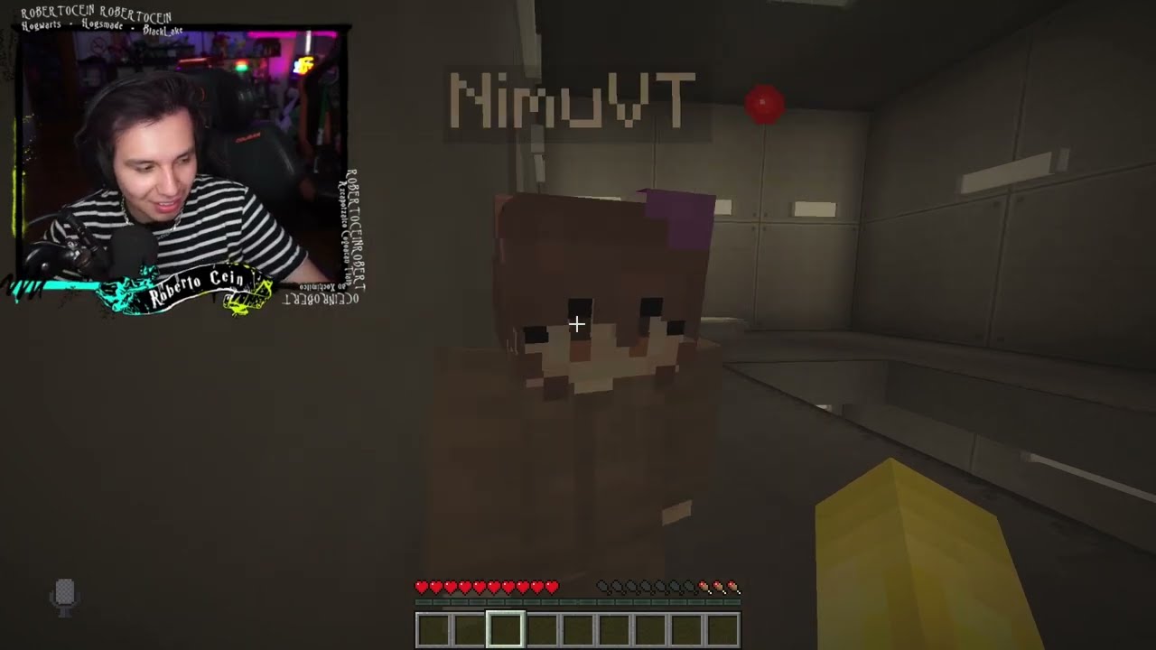 RobertoCein EL HOYO MINECRAFT EVENTO JUAN