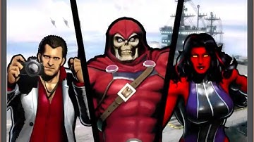 Ultimate Marvel vs Capcom 3: Taskmaster, Frank West, and She-Hulk arcade playthrough