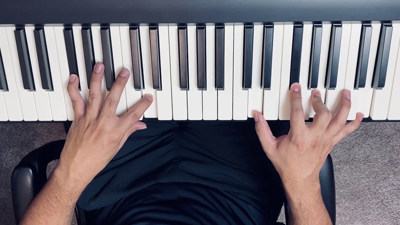 Tutorial Piano Cristo yo te Amo Acordes Abiertos YouTube