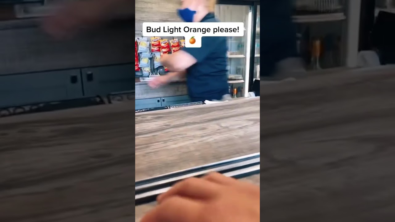 Nothin’ like a Bud Light Orange on the links 🏌🏼‍♀️ 🍊