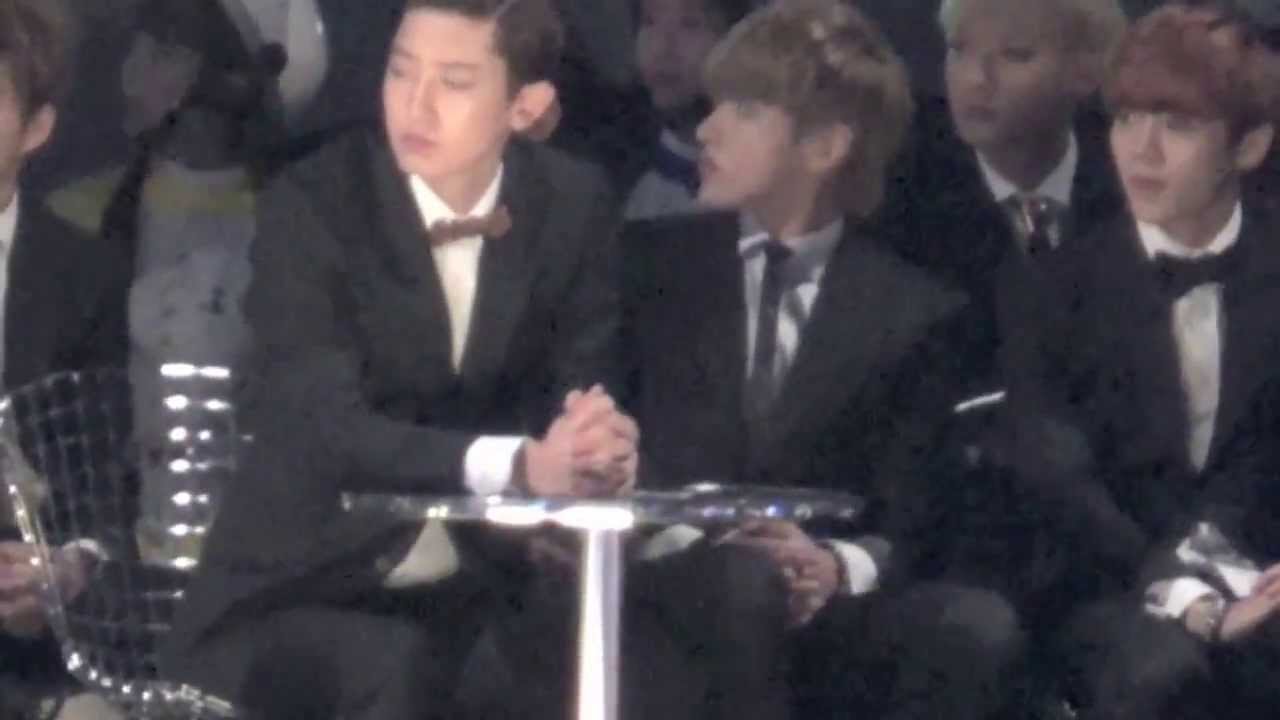 131122 MAMA EXO during INFINITE's performance