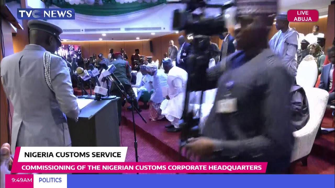 [LIVE] President Buhari Commissions Nigeria Customs Service Corporate Headquarters In Abuja