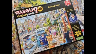 Wasgij Original 45 Moving Day puzzle solution