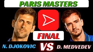 Djokovic Vs Medvedev | Live Commentary | PARIS FINALS 2021